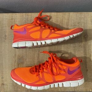 Nike Free 3.0 V3 Orange Size 10.5 454079-858 Women’s